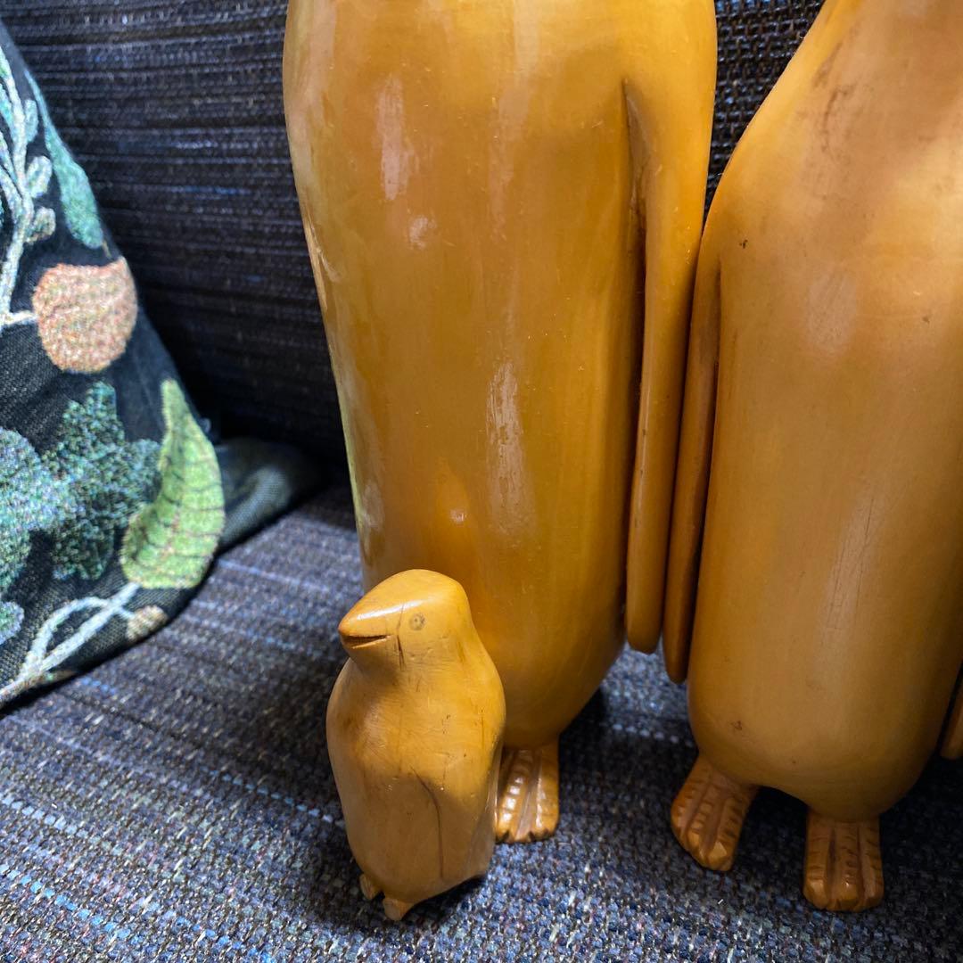 ペンギン　置物