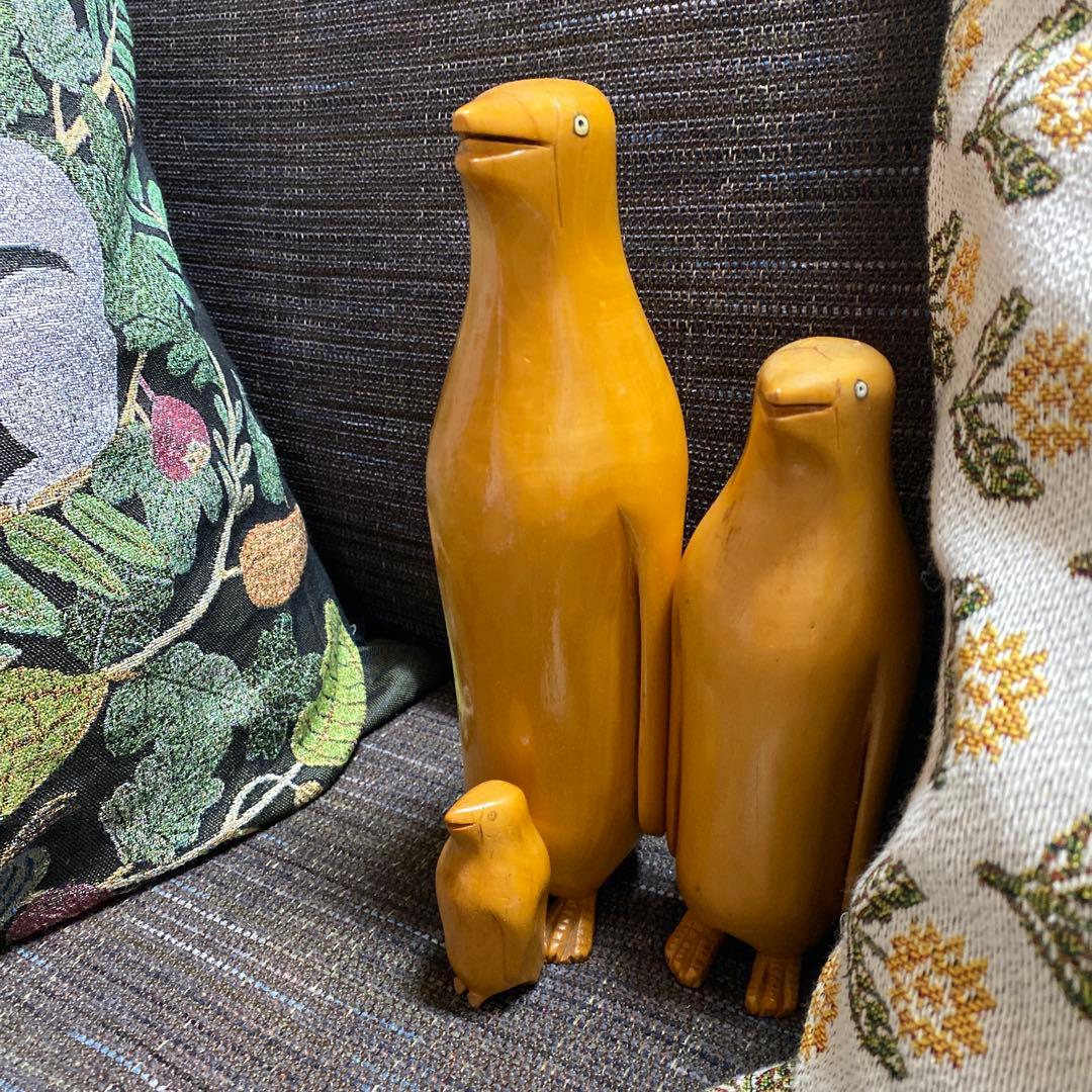 ペンギン　置物