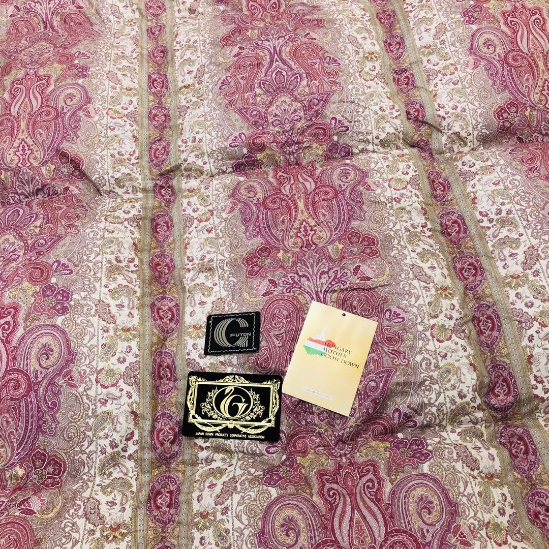 羽毛布団 シングル ハンガリー産ホワイトマザーグース プレミアム sk6492P