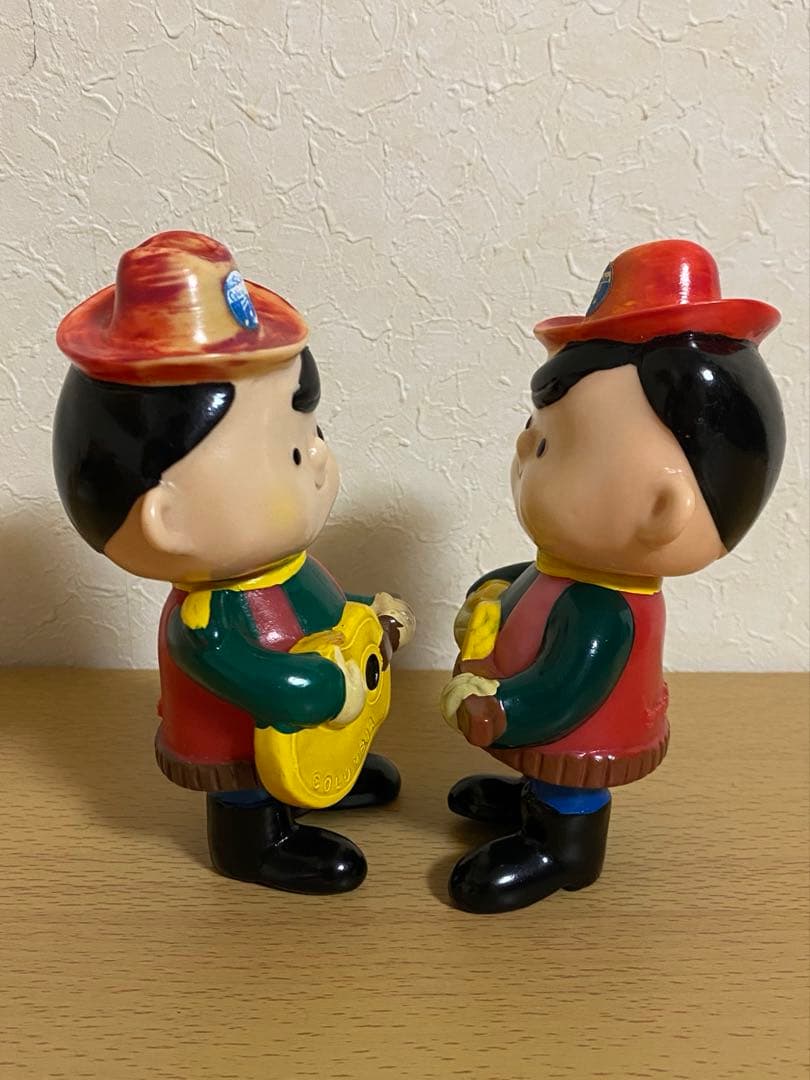 コロちゃん ソフビ コロムビアレコード 2体セット 昭和レトロ 企業モノ