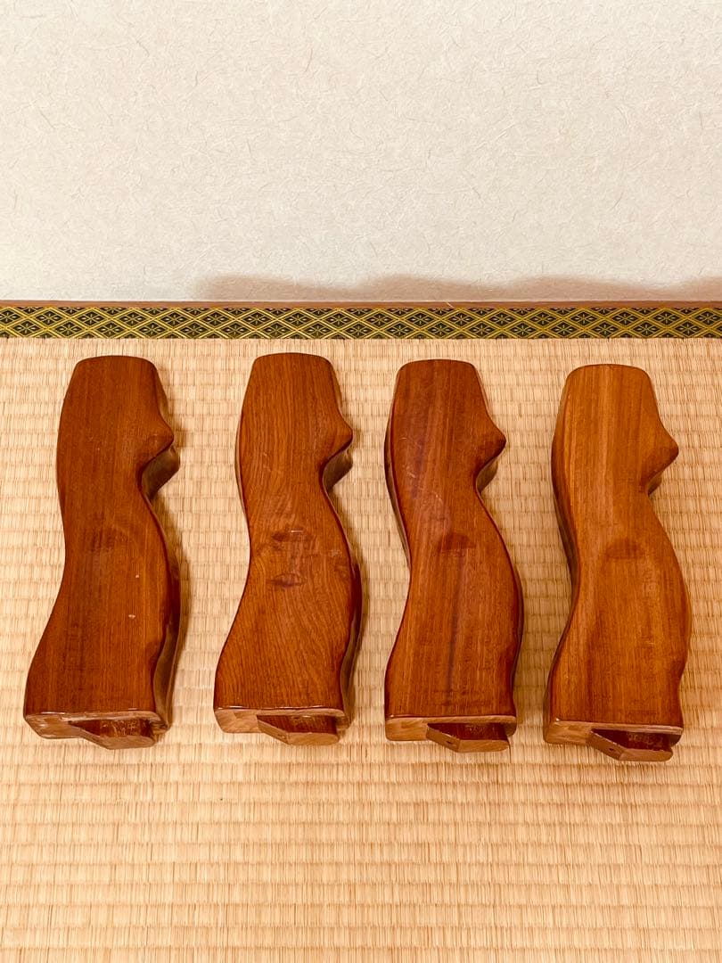 【送料込み】ブビンガ材 高級 一枚板 座卓 テーブル