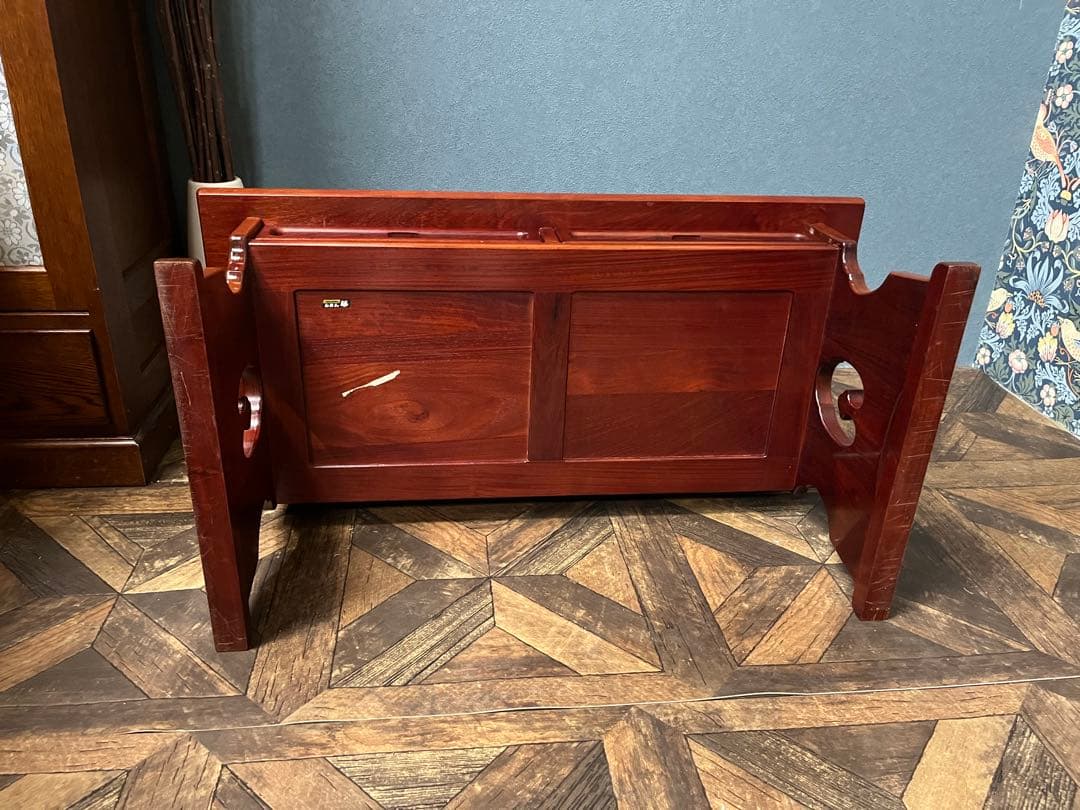 カリモク 文机 唐木 民芸 インテリア アンティーク しょうわれと