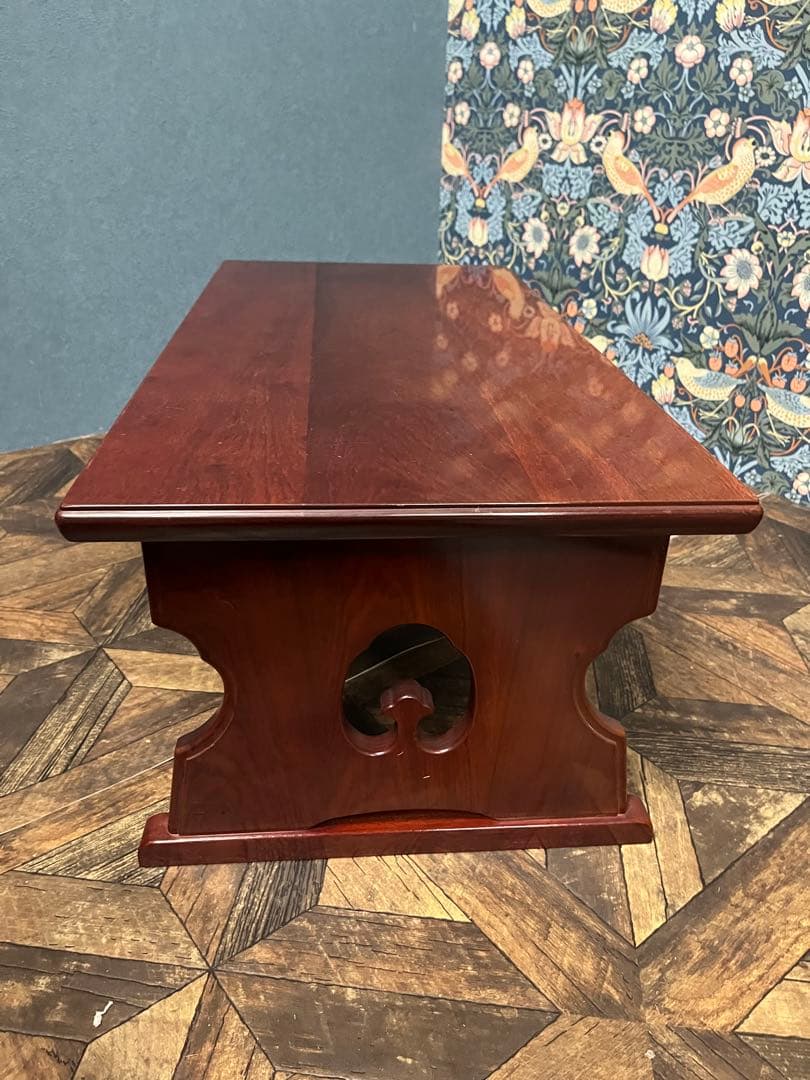 カリモク 文机 唐木 民芸 インテリア アンティーク しょうわれと