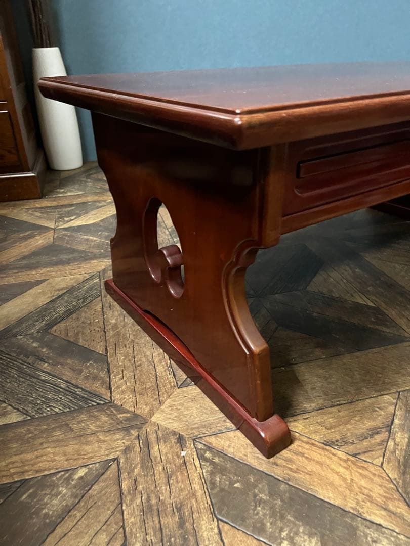 カリモク 文机 唐木 民芸 インテリア アンティーク しょうわれと