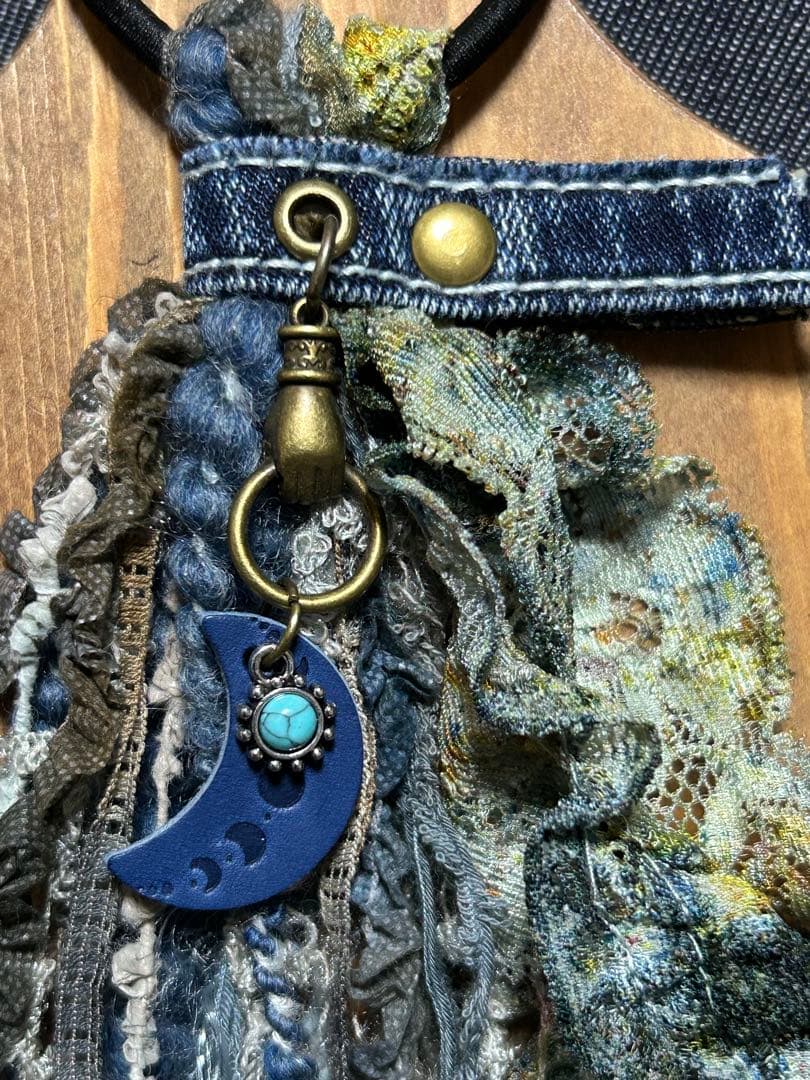 タッセルヘアゴムデニムカラー❤︎ No.636