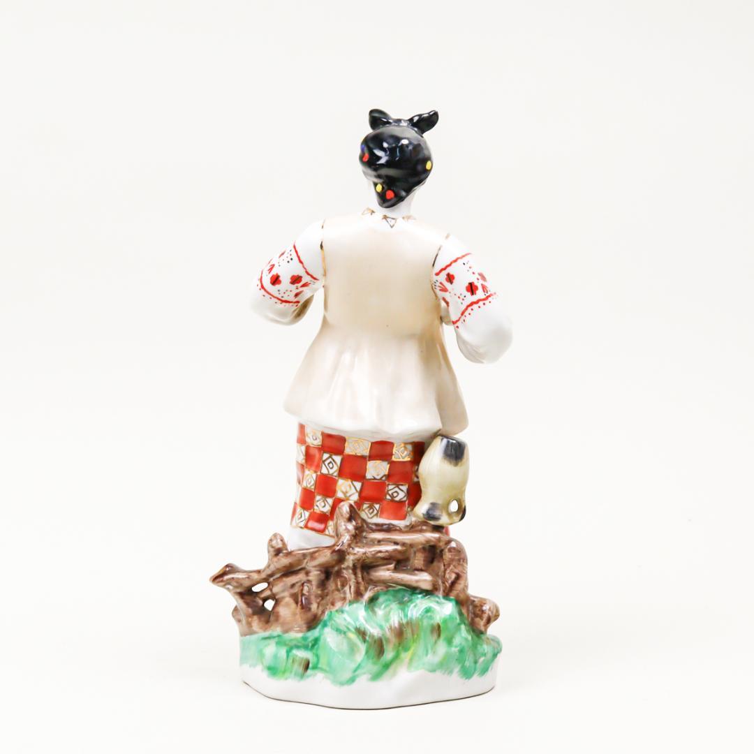 磁器 オペラのヒロイン オダルカ 置物