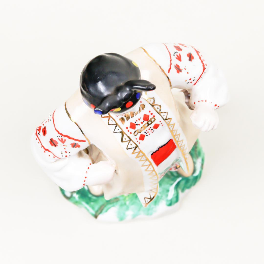 磁器 オペラのヒロイン オダルカ 置物