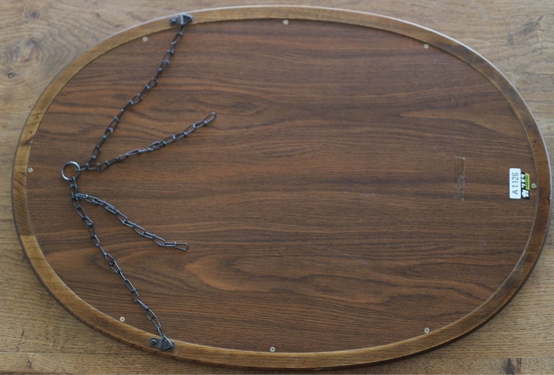 Karimoku / カリモク家具　マットな木枠　鏡