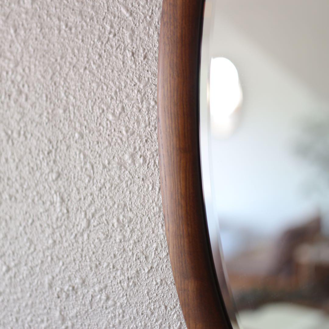 Karimoku / カリモク家具　マットな木枠　鏡