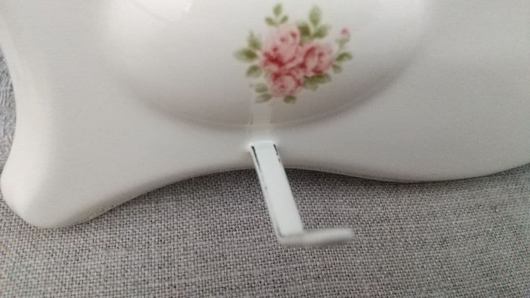 iman イマン【リボン】ホーローアンティークフック トーションフック