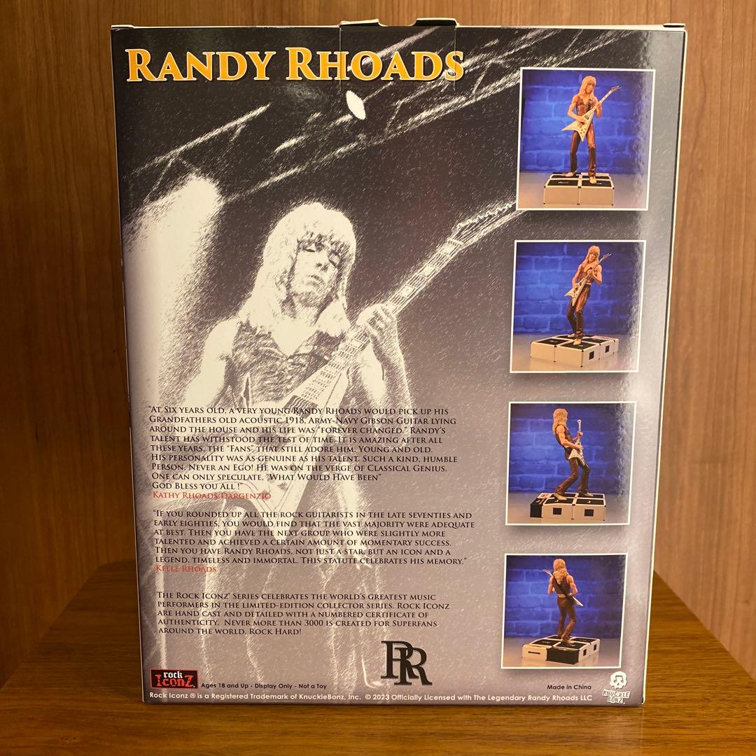 250体限定 RANDY RHOADS ランディ・ローズ Knucklebonz