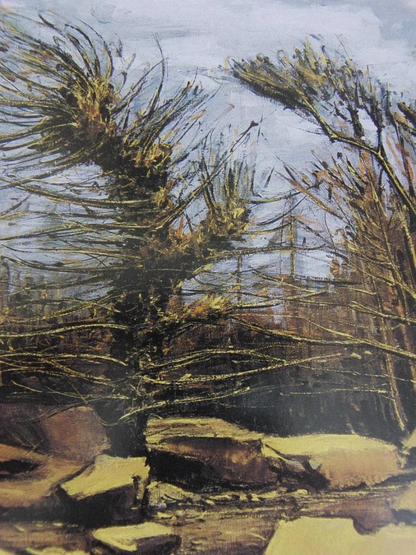 ベルナール・ビュッフェ「Foret de Fontainebleau」 - メルカリ