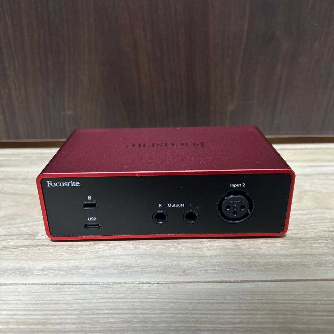 Focusrite Scarlett Solo gen4 美品