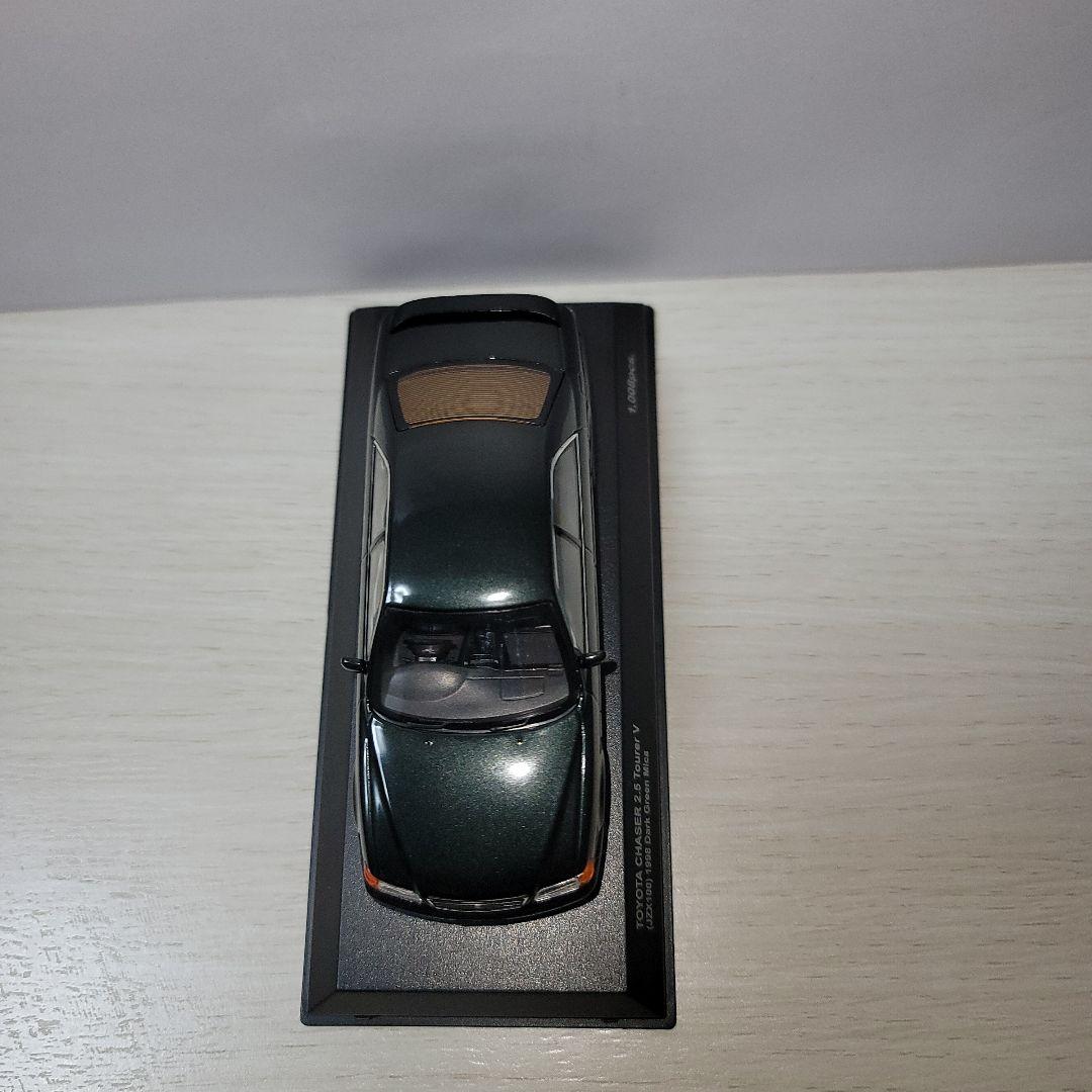 京商製トヨタチェイサー2.5Tourer V(JZX100)ダークグリーンマイカ