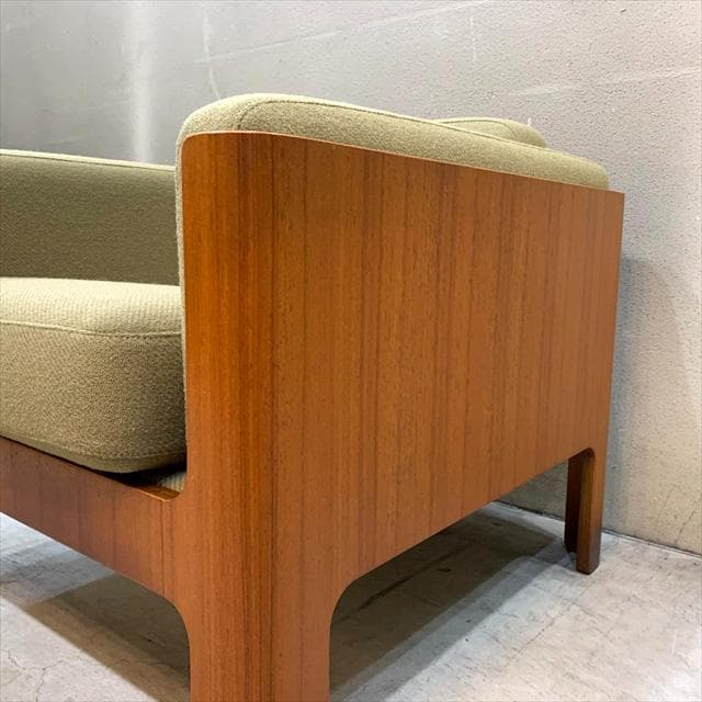 天童木工のHacoヴィンテージチークイージーチェア①