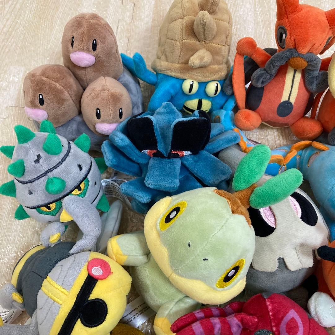 ポケモンfit ぬいぐるみ　まとめ売り　18体