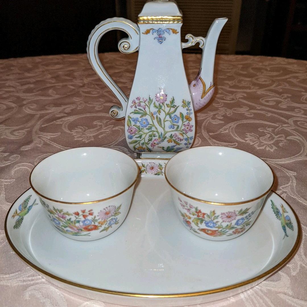 マイセン未使用　超希少価値の色のリキュールセット