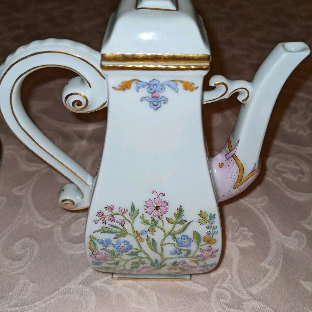 マイセン未使用　超希少価値の色のリキュールセット