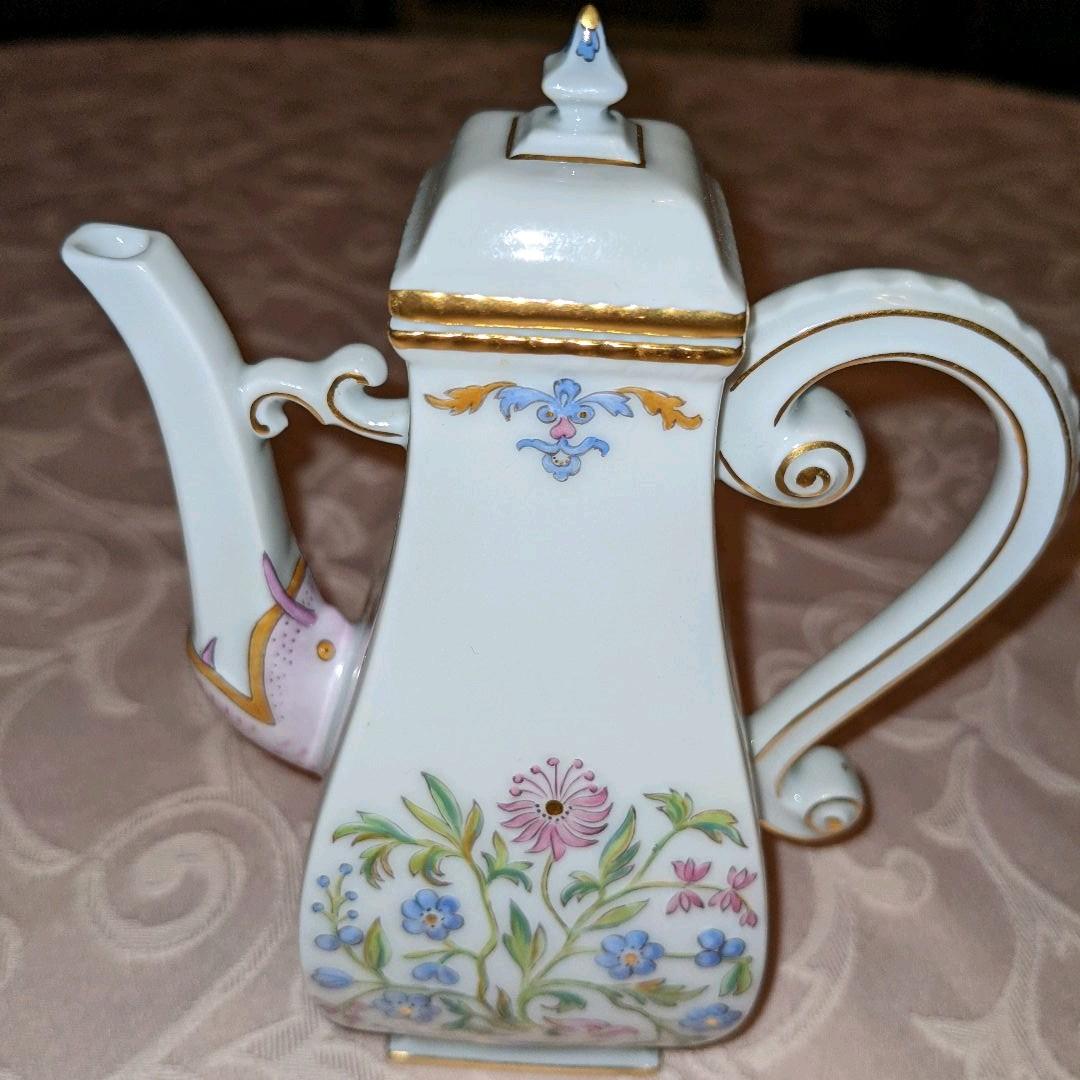 マイセン未使用　超希少価値の色のリキュールセット