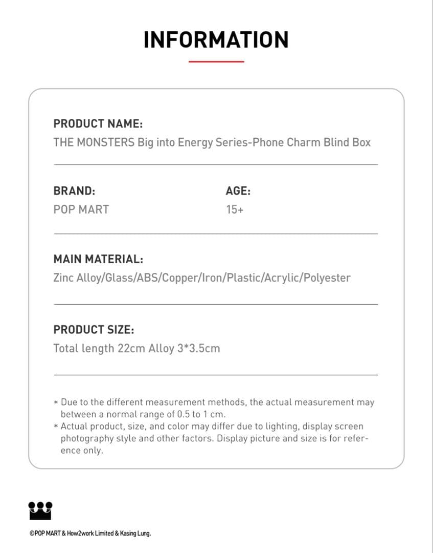 《正規品》LABUBU ラブブ Energy Series フォンチャーム