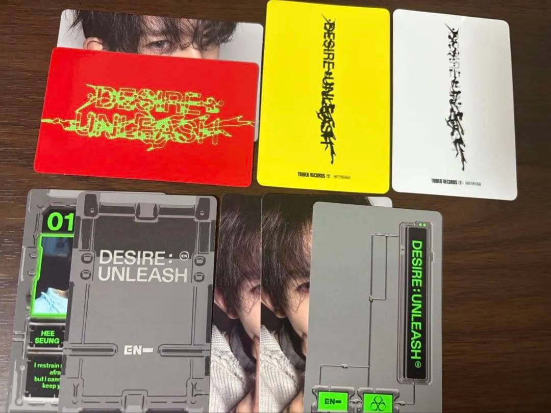 ENHYPEN DESIRE:UNLEASH タワレコ ヒスン トレカ - メルカリ
