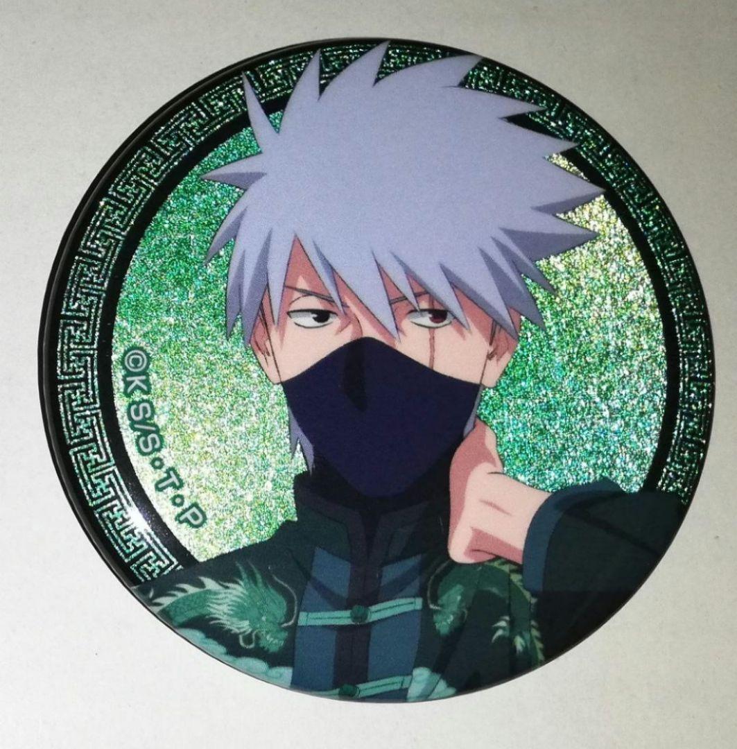 NARUTO ナルト はたけカカシ 缶バッジ チャイナ メディコス - メルカリ
