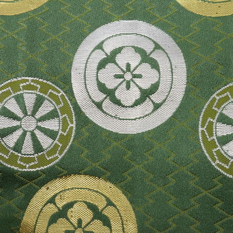 【七五三】5歳　男の子　袴/角帯/懐剣 3点セット　グリーン 子供袴 8Z24