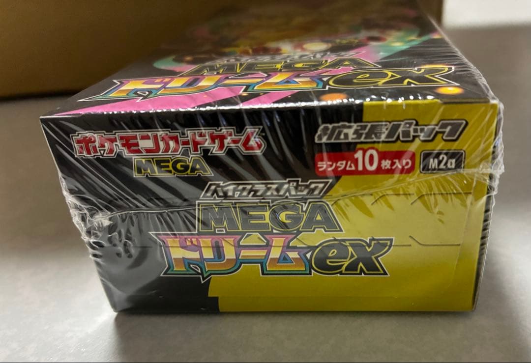 新品未開封シュリンク付　ポケモンカードゲーム MEGA ドリームex BOX