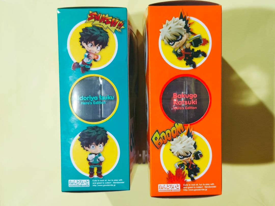 ねんどろいど　705 爆豪勝己 686 緑谷出久 ヒーローズエディション セット