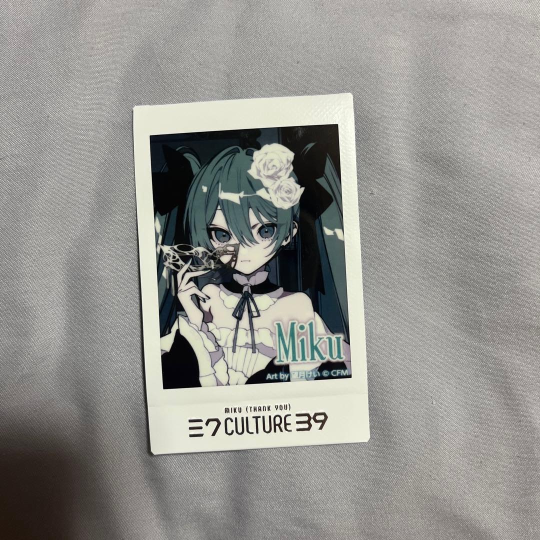 初音ミク 39culture パーティー チェキ 望月けい - メルカリ