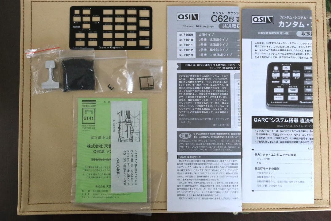 天賞堂　HOゲージ　No71010　C62形蒸気機関車2号機　北海道タイプ