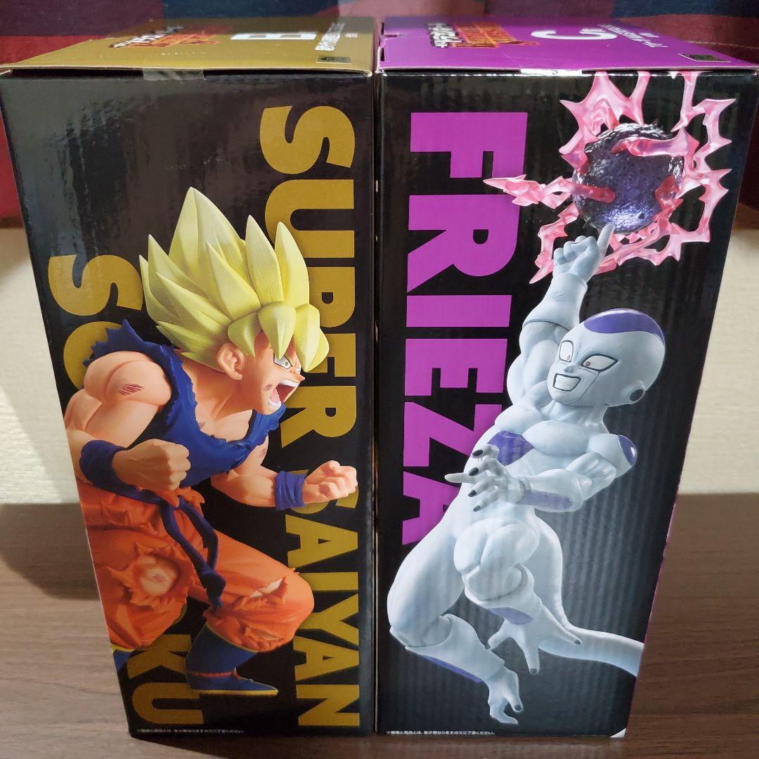 一番くじ　ドラゴンボール　☆B賞 超サイヤ人孫悟空　☆C賞 フリーザ