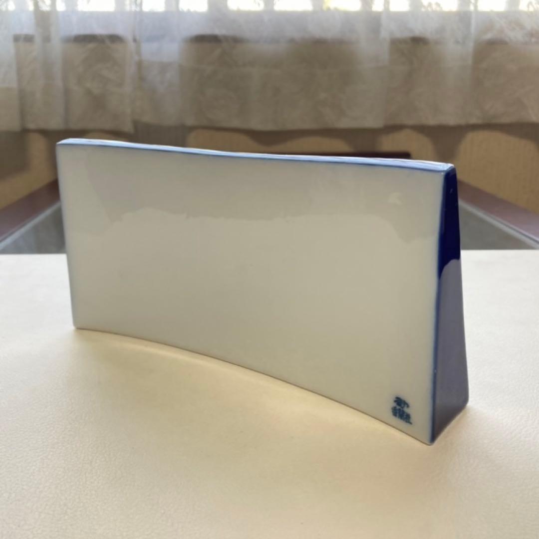 有田焼 香蘭社 陶器 スタンド プレート 置物 販売店 非売品 レア レトロ