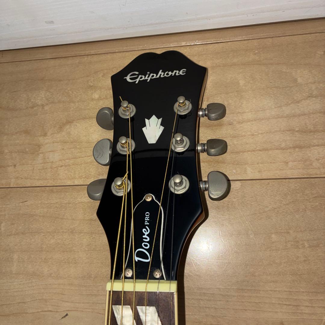 エピフォン Epiphone dove pro エレアコ　美品　いい音