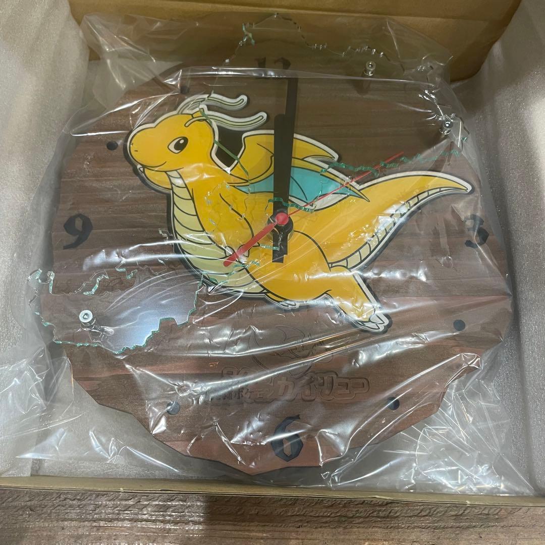 カイリュー壁掛け時計 ポケモンローカルActs 福井県限定品 - メルカリ