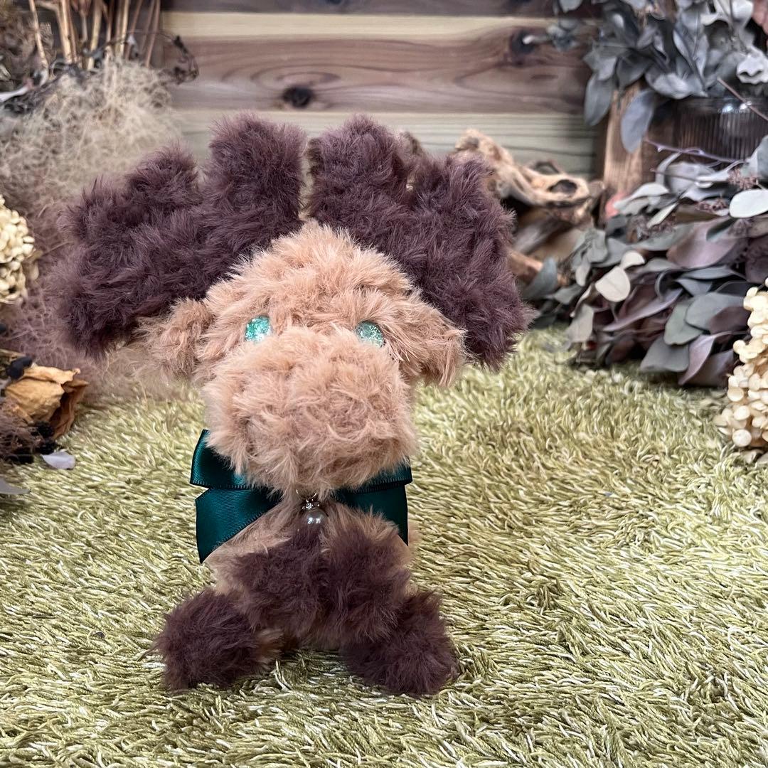 【sample】　あみぐるみ　オーダーメイド　ぬいぐるみ　アートドール　鹿