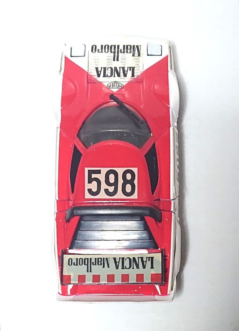 永大グリップ 1/28 ランチアストラトス 希少車体中型ミニカー 当時物