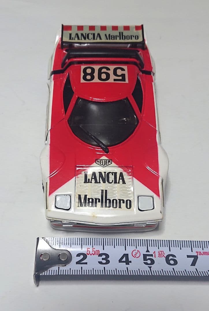 永大グリップ 1/28 ランチアストラトス 希少車体中型ミニカー 当時物