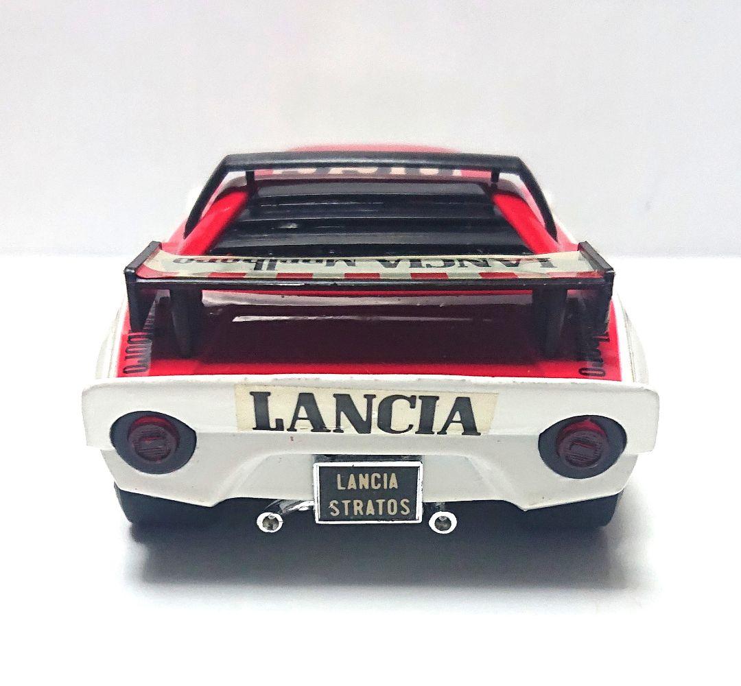 永大グリップ 1/28 ランチアストラトス 希少車体中型ミニカー 当時物