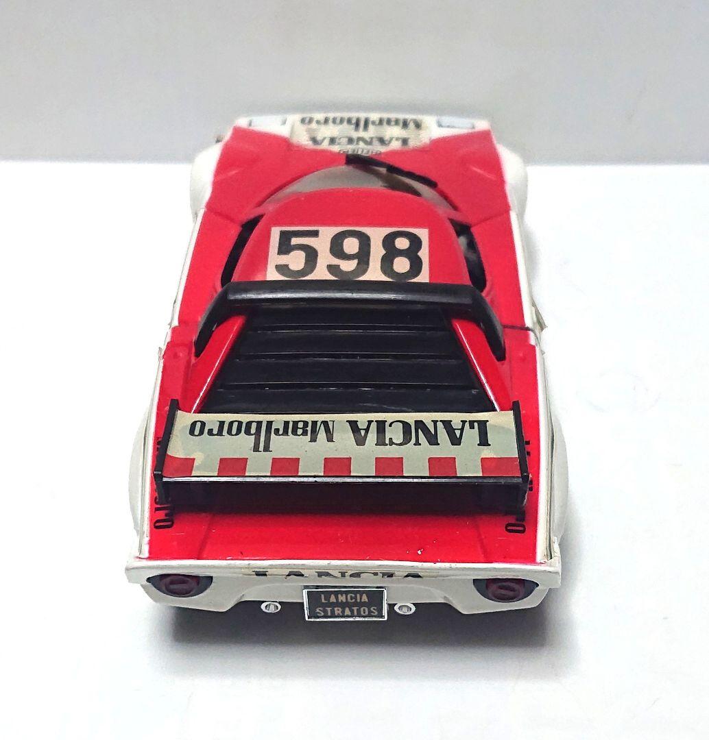 永大グリップ 1/28 ランチアストラトス 希少車体中型ミニカー 当時物