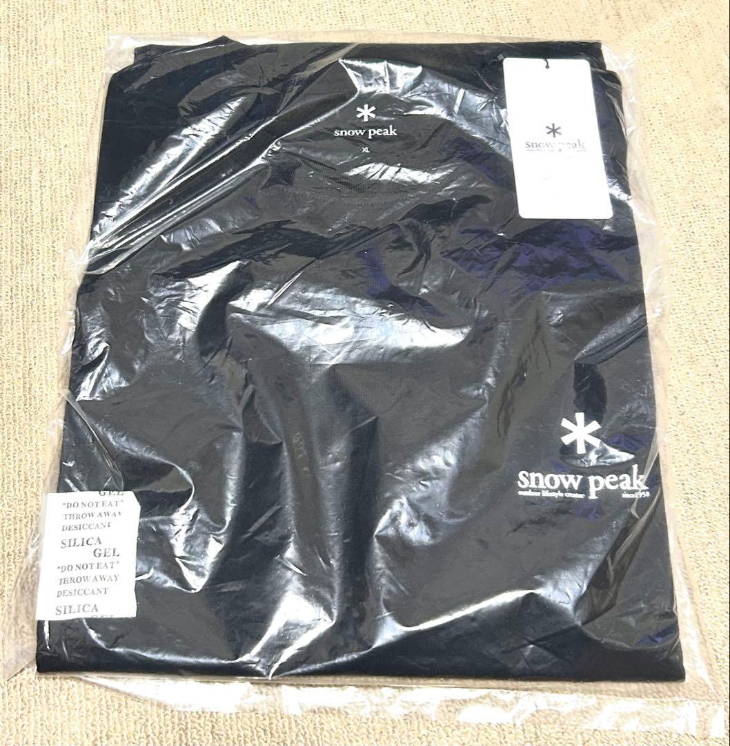 希少品】スノーピーク 2025春雪峰祭限定IGTTシャツ XLブラック 新品