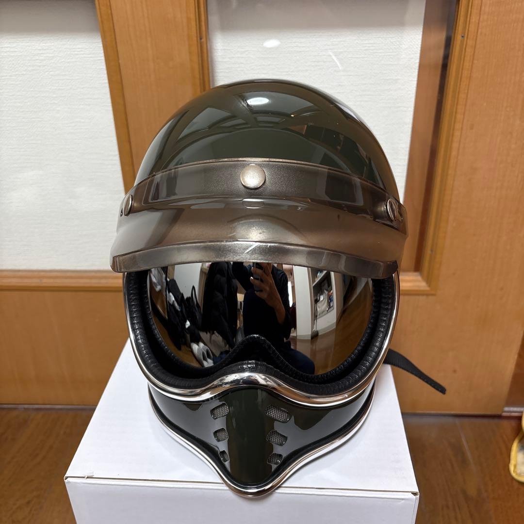 NOBUDZ スペースヘルメット　カーキ　Lサイズ