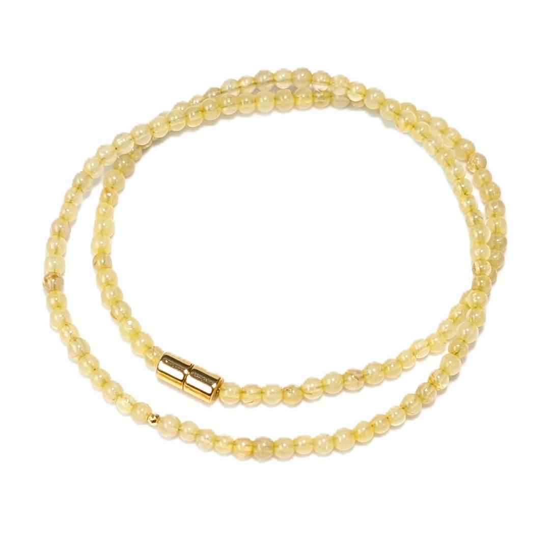 【開運×高級感】K18×ゴールドルチル 3WAYアクセサリー 幸せを引き寄せる石