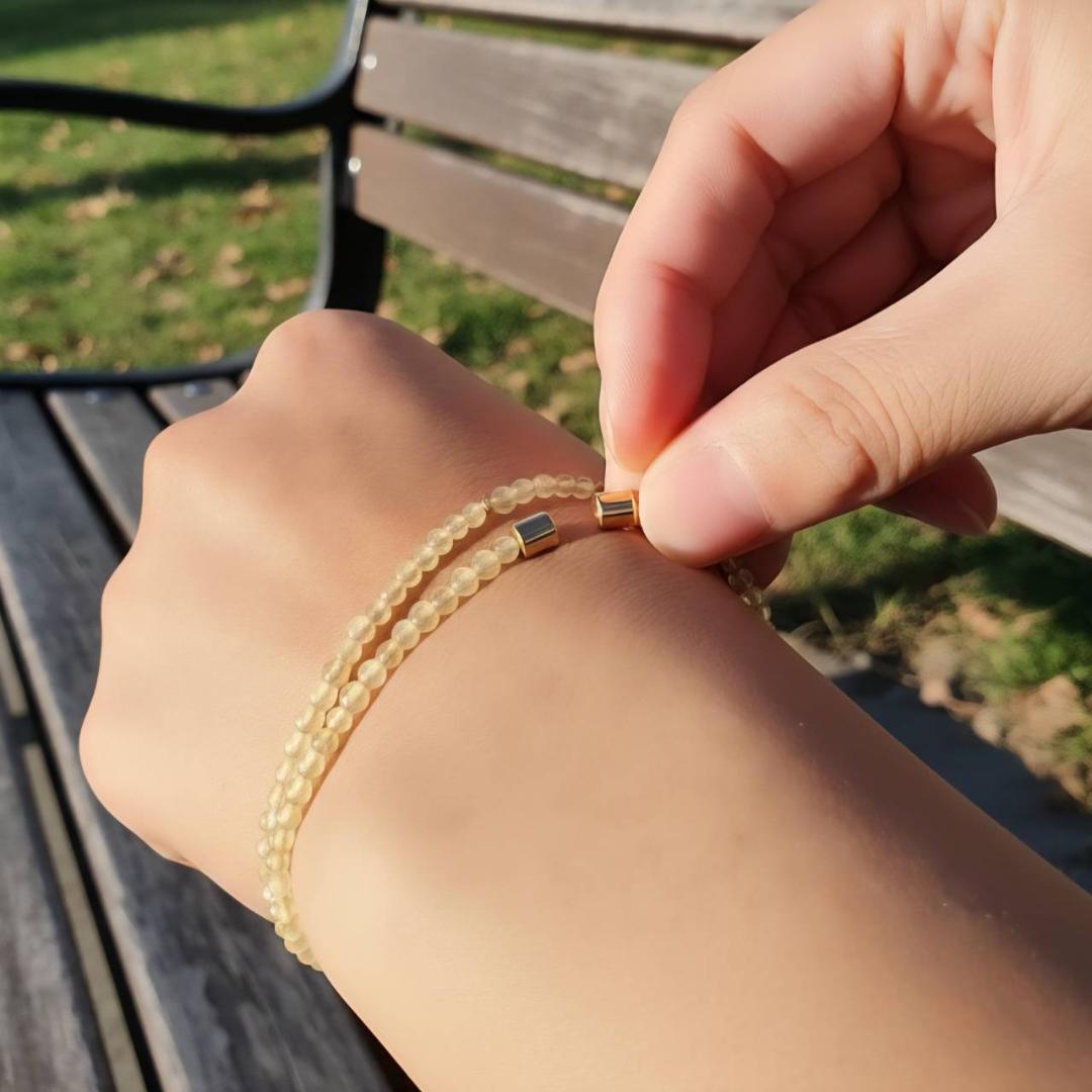 【開運×高級感】K18×ゴールドルチル 3WAYアクセサリー 幸せを引き寄せる石