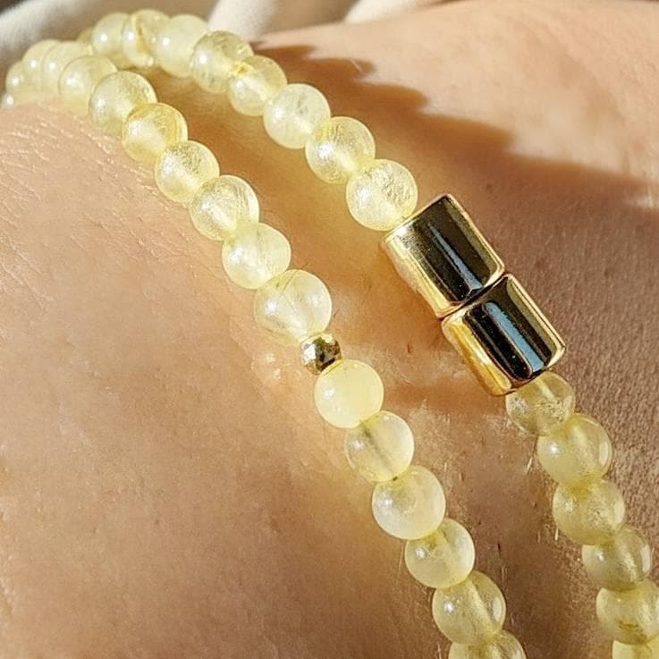 【開運×高級感】K18×ゴールドルチル 3WAYアクセサリー 幸せを引き寄せる石