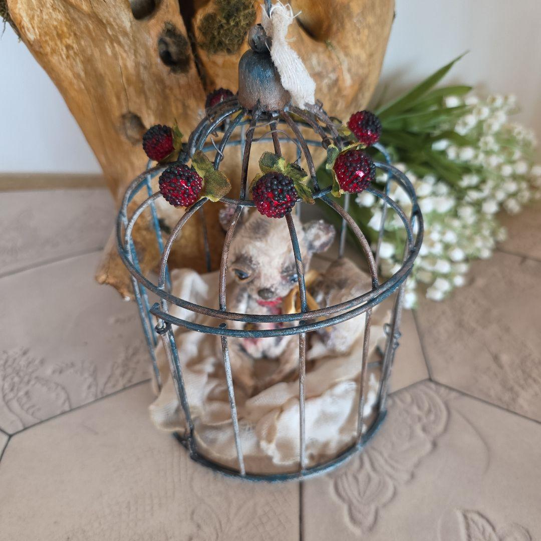 作家様　アーティストベア　退廃的　ダーク　ブロカント　テディベア　手のりサイズ