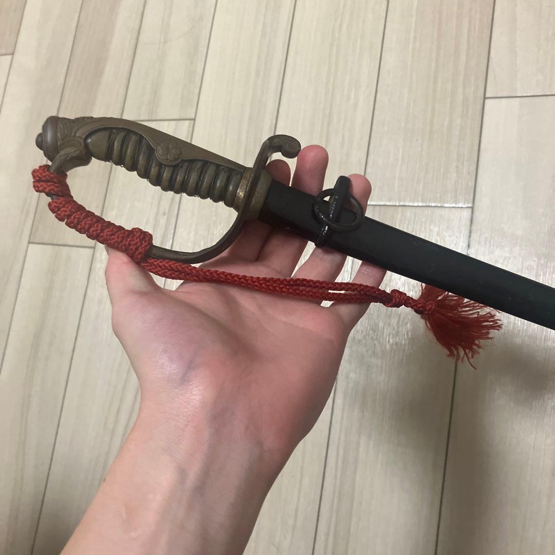 指揮刀 明治時代警察官仕様 サーベル 模擬刀［鉄製刀身、鉄製鞘