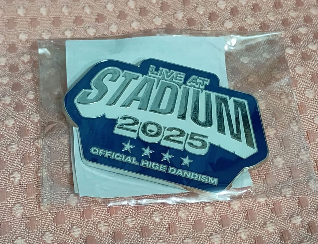 Official髭男dism スタジアムツアー ガチャ ピンバッジA ヒゲダン