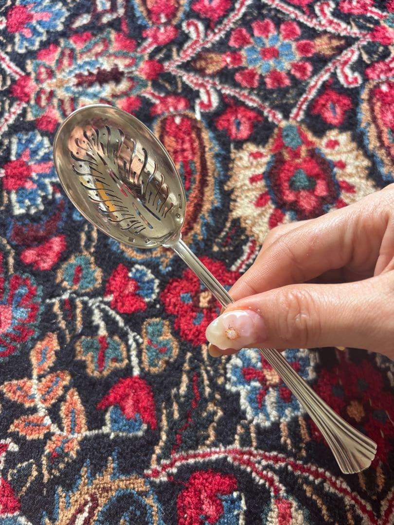 【希少・廃盤品】クリストフル　透かし細工サービングカトラリー