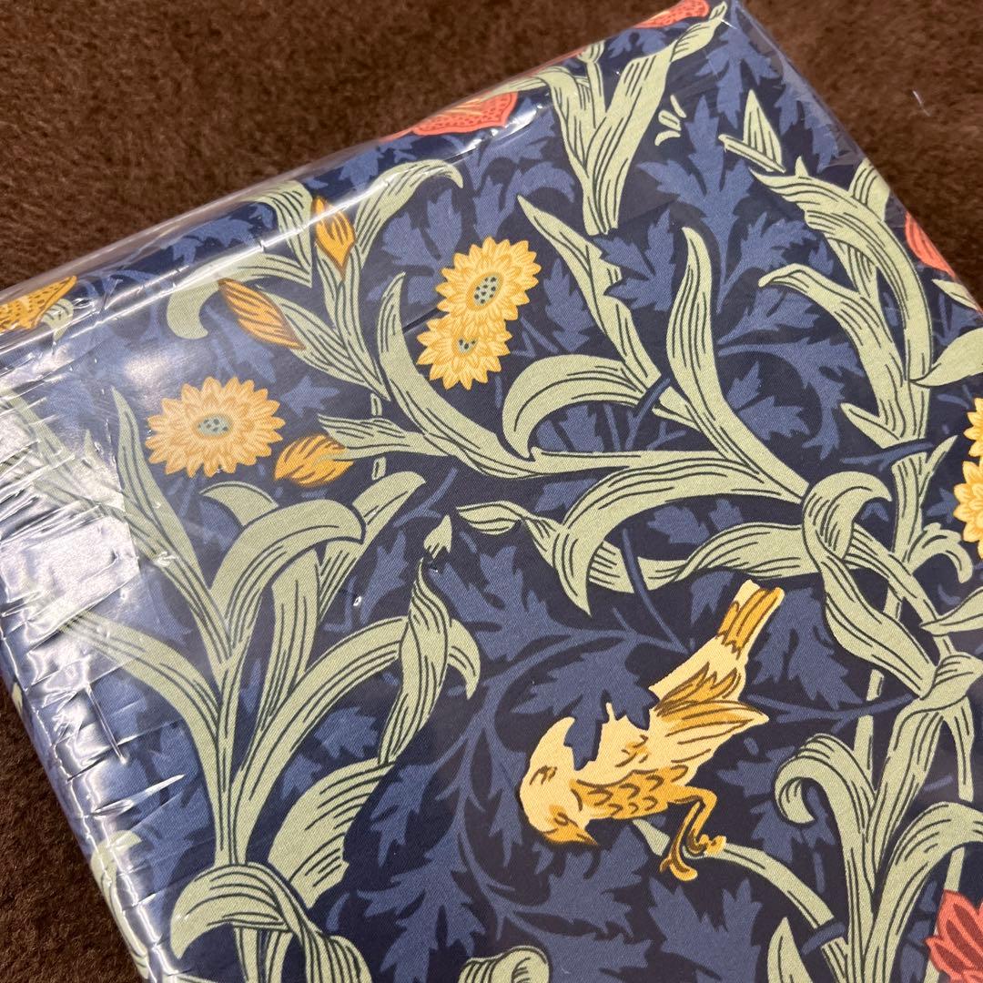 ロマンス小杉　V&A いちご泥棒　こたつ掛け布団カバー　210×210 日本製